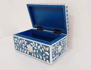 กล่องเครื่องประดับฝังกระดูกที่ทำด้วยมือเป็นมิตรกับสิ่งแวดล้อมดีไซน์ด้วยความรักและนางฟ้าลวดลายแบบดั้งเดิมอินเดีย - Product Image 5