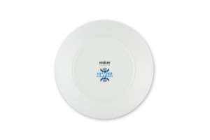 Round Durable Dinner Set of 18 Plates Porcelain Floral & Colorful Pattern Modern Messina by Excelsa Italian Mediterranean Design - Product Image 4