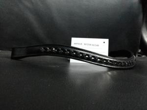 Nueva colección, banda para cejas de cuero de caballo con cristales, último diseño para accesorios de caballo. - Product Image 5