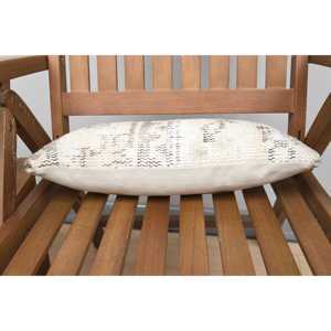 หมอนผ้าขนแกะ kilim สีเบจ8x16นิ้วหรูหราแบบชนบทนุ่มลายดอกไม้โยนสำหรับโซฟาทอลายวินเทจเครื่องนอนแบบพกพา - Product Image 4