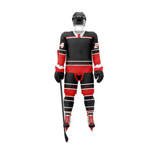 Vente chaude 2025 meilleure vente prix d'usine uniforme de Hockey sur glace doux au toucher en vrac uniforme de Hockey sur glace pour unisexe Service OEM - Product Image 1