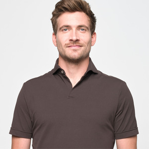 Polo clásico antiarrugas sólido para hombre, camisa de manga corta de algodón y poliéster, ropa de oficina personalizada, camisa en blanco al por mayor - Product Image 3