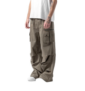 Nouveau pantalon cargo décontracté pour homme, design multi-poches, toile anti-boulochage, léger, qualité supérieure, directement de l'usine au Pakistan, nouvelle arrivée - Product Image 4