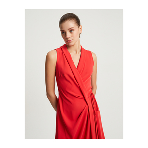 Robe de soirée en satin BGN Midi S23D464 - Product Image 4