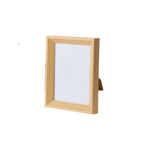 Cadre photo en bois vintage classique en bois naturel pour afficher des photos et des œuvres d'art Affichage de photos intemporel - Product Image 4