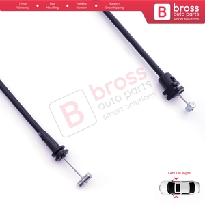 BDP1035 Front Door Inner <b>Lock</b> Inner Release <b>Cable</b> 7700413048 for Clio MK2 - Product Image 3