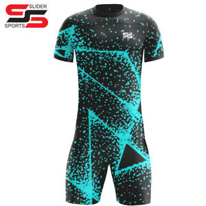 Nueva moda Drop Shipping Venta al por mayor Club Team Youth Football Kits Conjunto completo de fútbol Uniformes de fútbol de color amarillo y verde - Product Image 5