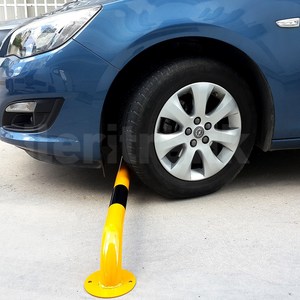 Yellow 200x16cm Plastic Parking Barrier for Vehicle <b>Stopper</b> - Product Image 4