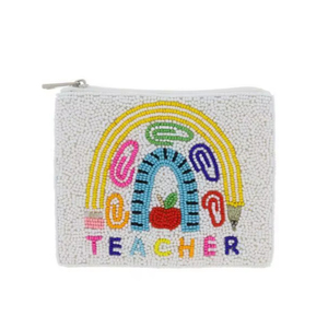 Bolso pequeño de lujo con bordado de cuentas para profesores, elegante, de moda, de Hiba Enterprises - Product Image 1