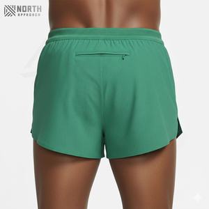 Shorts de compression pour hommes sur mesure, confortables, coupe ajustée, avec logo, vente chaude, shorts de compression pour la salle de sport, shorts d'été pour hommes - Product Image 5