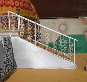 Structure en fer pour scène de mariage, style classique, forme d'arche, amovible, prix d'usine, vente en gros, fabricant Inde Sparxwizz - Product Image 5