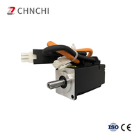 Moteur servo à montage sur bride haute réponse dynamique 100W-3000W AC 220V pour petits monteurs de puces, perçage de circuits imprimés et emballage