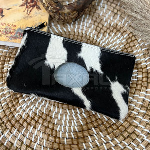 Estuche para toallitas de piel de vaca MOQ bajo de gran oferta Estuche para toallitas de piel de vaca liviano Estuche para toallitas de piel de vaca personalizado - Product Image 2