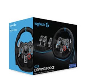 Volante de Carreras G29 de Alta Gama con Pedales y Levas de Cambio de Acero Inoxidable - Product Image 2