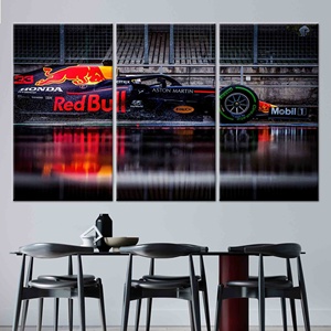 Lienzo Impreso Exclusivo de Fórmula Uno para Regalo Personalizado y Decoración, 3P: Enmarcado en Lienzo - Product Image 1