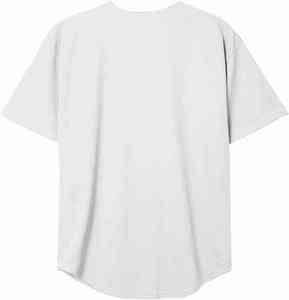 Camiseta de Béisbol Personalizada al por Mayor, 100% Poliéster, de Alta Calidad, con Estampado Personalizado, Colores y Logotipos Personalizados, Diseño Transpirable con Cuello en V, Antibacteriana - Product Image 6