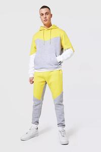 Nouvel ensemble de survêtement imprimé pour homme 2026 – Hoodie et pantalon élastique deux pièces à manches longues avec cordon de serrage, 100 % coton - Product Image 2