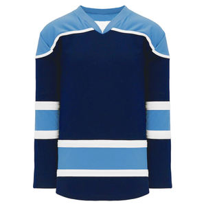 Nouvelle conception 2025 Maillots de hockey sur glace Taille plus grande Logo imprimé Maillots de hockey sur glace Conception personnalisée Maillots de hockey sur glace sublimés - Product Image 2