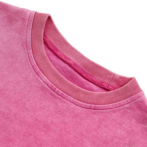 T-shirts pour femmes de haute qualité, en coton lourd 100 %, délavés à l'acide, avec logo personnalisé, t-shirt uni pour femmes, à appliquer au titre du produit - Product Image 5