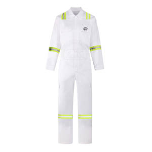 Safety Hi-Vis Reflective Coverall Suit ANSI Class 1 <b>Waterproof</b> LED Flash Breathable Comfortable Logo Professional <b>Work</b> <b>Clothing</b> - Product Image 1