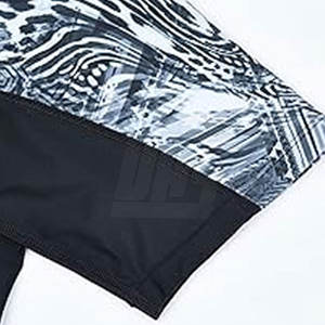 เสื้อกีฬาแขนสั้นป้องกันรังสียูวีของผู้ชายสวมใส่สบายเหมาะสำหรับกีฬากลางแจ้งและการฝึกเข้ายิม - Product Image 4