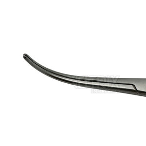 Pinces courbées de dissection et de ligature réutilisables, durables et de fabrication professionnelle, 8 3/4 - Product Image 4