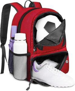 Sac de football imperméable personnalisé avec logo, idéal pour les hommes, sac à dos multifonctionnel pour sports de plein air, équipement d'entraînement de football - Product Image 2