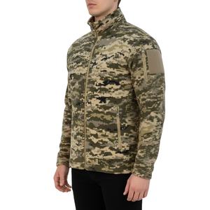 Camuflaje al aire libre táctico cálido poliéster polar chaqueta abrigo con su logotipo personalizado y servicio de marca OEM - Product Image 4