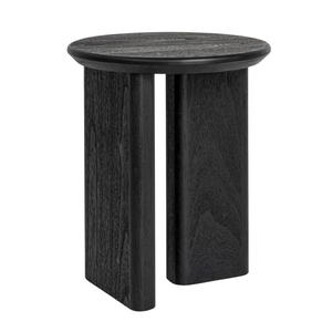 Lineage Corporation Lorilynn Asimétrico Firwood Round End Table Round firwood Top proporciona una superficie lisa que complementa - Product Image 5