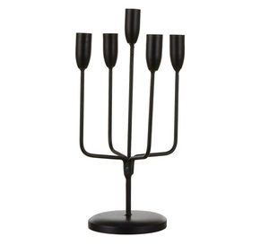 Bougeoir unique en métal de qualité supérieure pour transformer les intérieurs avec un éclairage chaleureux et un attrait décoratif artistique - Product Image 1