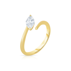 Bague certifiée IGI personnalisée en or massif 10K 14K 18K avec diamant de laboratoire taille radiant pour femme, importée d'Inde - Product Image 5