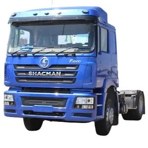 Çin marka Shacman traktör X3000 6X4 4x2 cezayir 10 tekerlekler için satılık cummins 420HP traktör kamyon