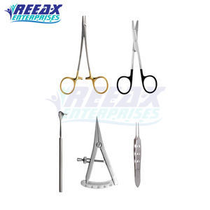 Kit d'instruments de chirurgie plastique pour abdominoplastie REEAX ENTERPRISES, en acier inoxydable, outils chirurgicaux manuels, certifiés CE - Product Image 4