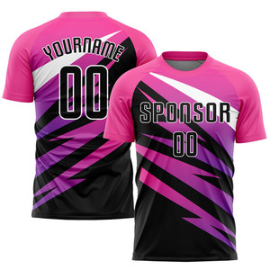 High Quality Custom Soccer Jersey Breathable Lightweight Durable Material Team Uniform Soccer Wear - Product Image 4