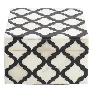 Boîte à incrustation d'os marocain indien en os Boîte décorative en bois pour bijoux Beaucoup de couleurs dans les unités de fabrication Inde belle boîte à incrustation - Product Image 1