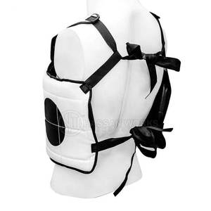 Protection Thoracique en Mousse de Cuir 2026 pour Sports Professionnels Unisexe – Garde-Poitrine Confortable, Design Personnalisé, Boxe Sur Mesure - Product Image 3