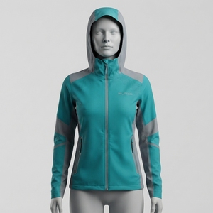 <b>Men</b> Gray Hooded Windbreaker <b>Jacket</b> Full Zip Mesh Panel Lightweight Outdoor <b>Running</b> Sports <b>Jacket</b> - Product Image 1