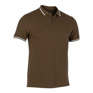 Polo para hombre, Camisa ajustada, informal, transpirable, mezcla de algodón, manga corta, verano, oficina, negocios, moda diaria, ropa de trabajo - Product Image 1