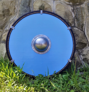 โล่ไม้โล่อัศวินยุคกลางสินค้าที่มีพรสวรรค์สำหรับคนรักสงคราม - Product Image 1