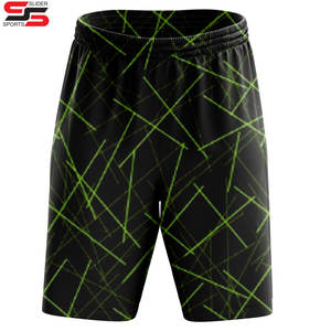 Pantalones cortos de baloncesto de malla personalizados, impresión por sublimación, logotipo, poliéster, pantalones cortos de baloncesto para hombre - Product Image 3