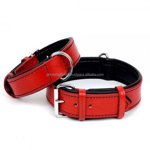 Mejor venta al por mayor precio alta calidad ajustable personalizado perro rojo Color heavy metal ajuste todos los tamaños y colores - Product Image 4