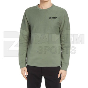 เสื้อสเวตเตอร์แบบสวมศีรษะของผู้ชายผ้าคอตตอน100% ดีไซน์แบบกำหนดเอง - Product Image 1
