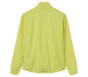 SPRINT SPORTS Unisex Full Zip Windproof Eco-Friendly Quick Dry <b>Cycling</b> <b>Jacket</b> Long Sleeve Mustard Color 100% Polyester Adult - Product Image 2