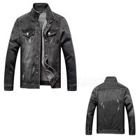 Vestes en jean décontractées d'hiver respirantes pour hommes, grandes tailles, 100 % coton, haute qualité, MODMIX, couleur et taille personnalisables, service OEM