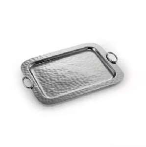 Plateaux décoratifs en aluminium de service nouvellement conçus et uniques pour une utilisation à la maison disponibles dans des conceptions personnalisées à des prix raisonnables - Product Image 1