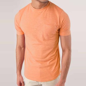Camiseta básica súper suave de melocotón Bella + Canvas 3001C camiseta unisex de manga corta-naranja brezo - Product Image 1