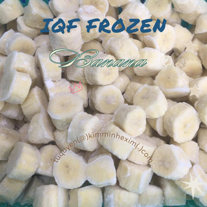 Pulpa de Plátano Congelada IQF 100% Natural de Vietnam, Sabor Dulce para la Industria de Alimentos y Bebidas - Product Image 1