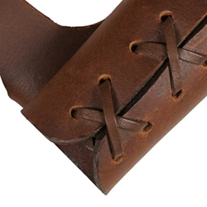 Soporte de espada de piel sintética hecho a mano para espadas de espuma y cuchillas reales, perfecto para festivales renacentistas de Cosplay - Product Image 2