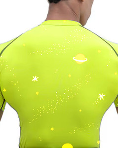 Chemise d'entraînement de compression à demi-manche et à séchage rapide pour homme Skinny Fit Spandex Long Rash Guard Motif uni sublimé pour BJJ MMA - Product Image 4