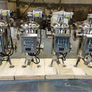 ตัวกรองทำความสะอาดด้วยตนเองแ<span class=keywords><strong>บ</strong></span><span class=keywords><strong>บ</strong></span>ดูดอัตโนมัติขนาด8นิ้วทำจากสเตนเลสสตีล150ไมครอนตาข่ายสำหรับน้ำในบ่อน้ำและสารเคมีใหม่ - Product Image 4